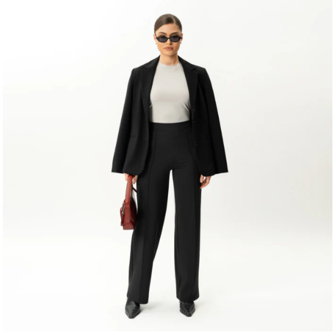 Asana Relaxed Front Crease Pant