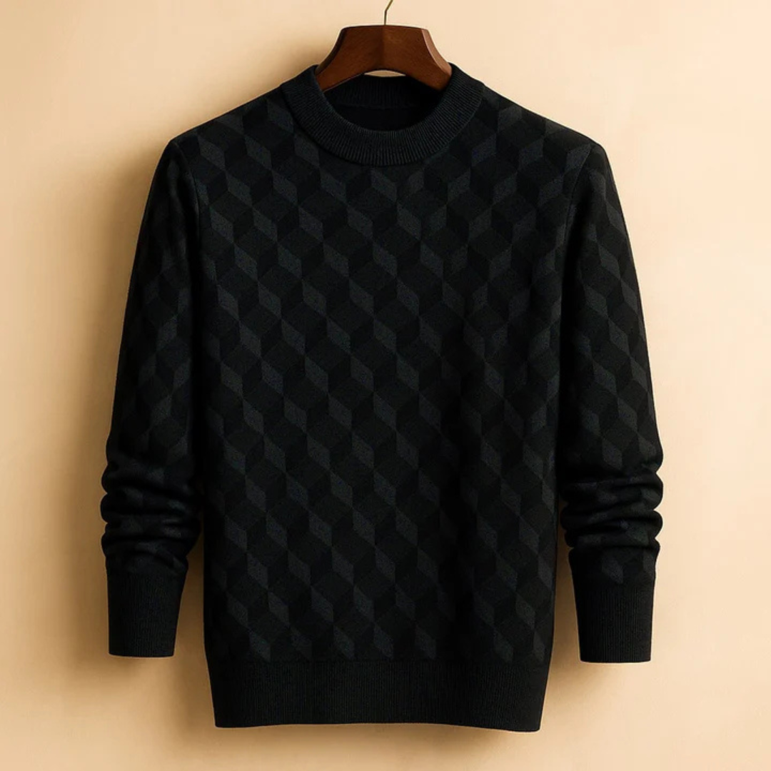 Marcello Patterned Knit Sweater