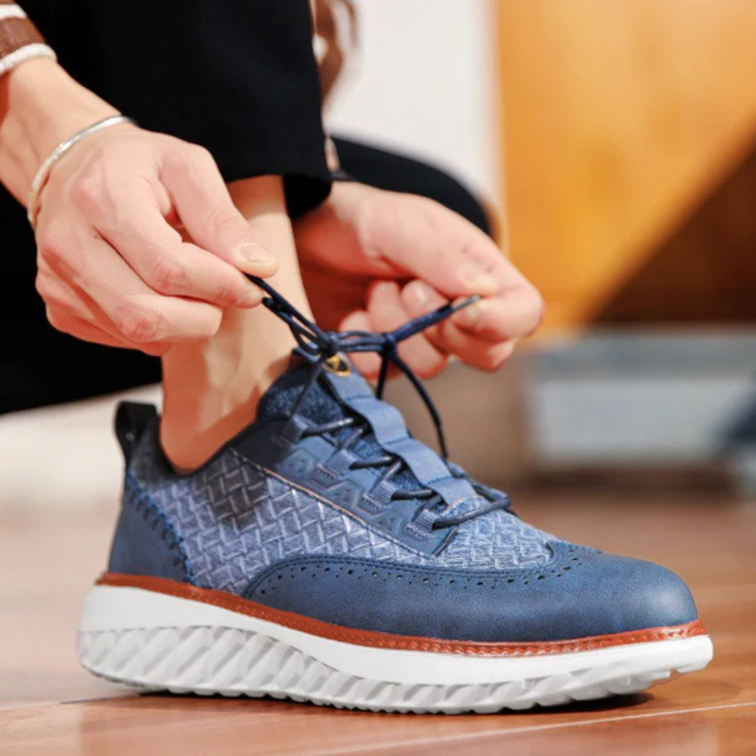 HAND-STITCHED HYBRID SNEAKERS