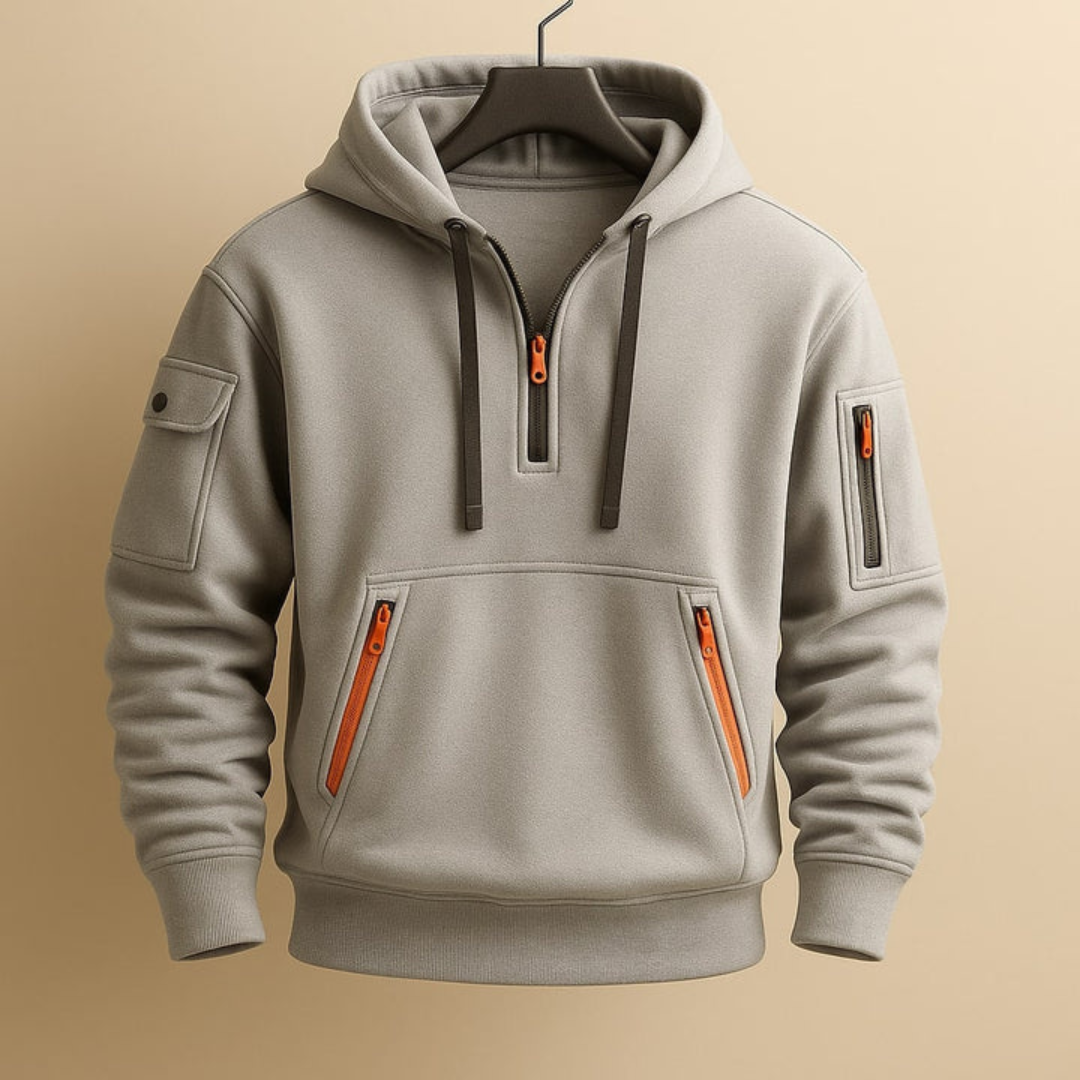 Bruno Fleece Half-Zip Hoodie