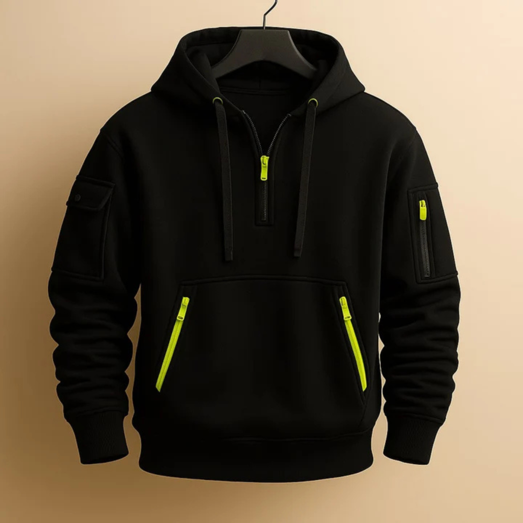Bruno Fleece Half-Zip Hoodie
