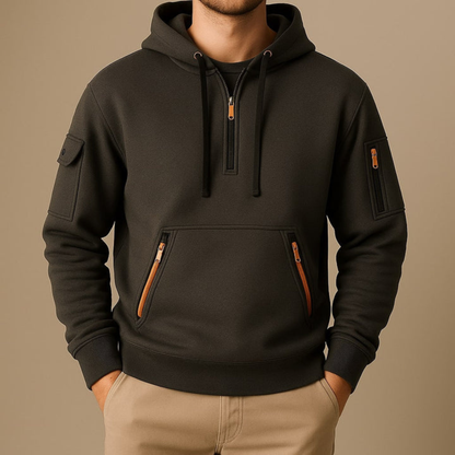 Bruno Fleece Half-Zip Hoodie