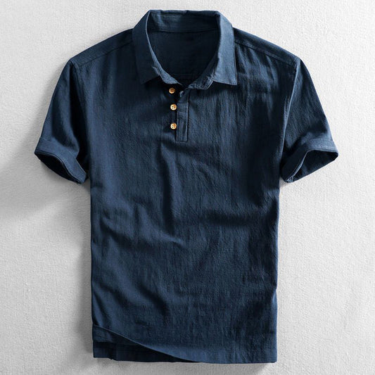 Amalfi Linen Polo