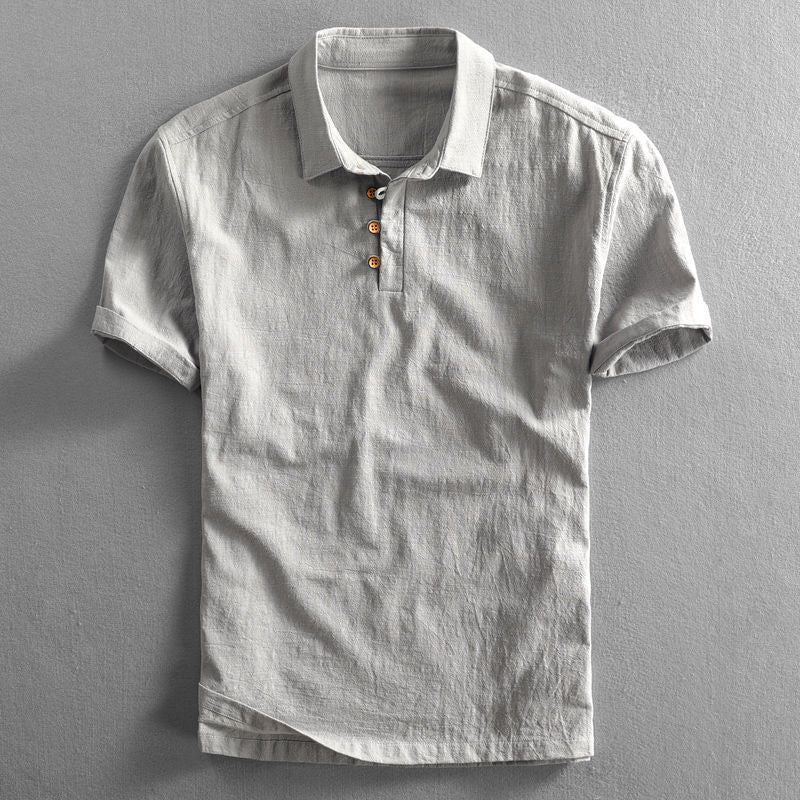 Amalfi Linen Polo