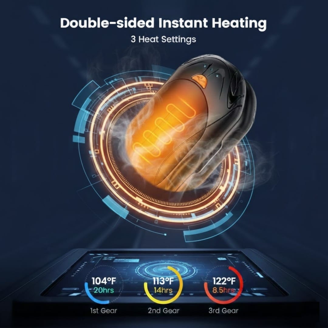 AI Hand Warmer 2-Pack™ Rechargeable Hand Warmer