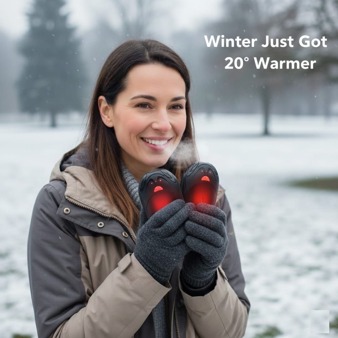 AI Hand Warmer 2-Pack™ Rechargeable Hand Warmer